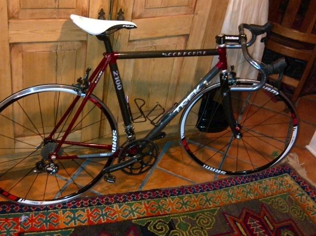 1997 Trek 2100 composite  Red