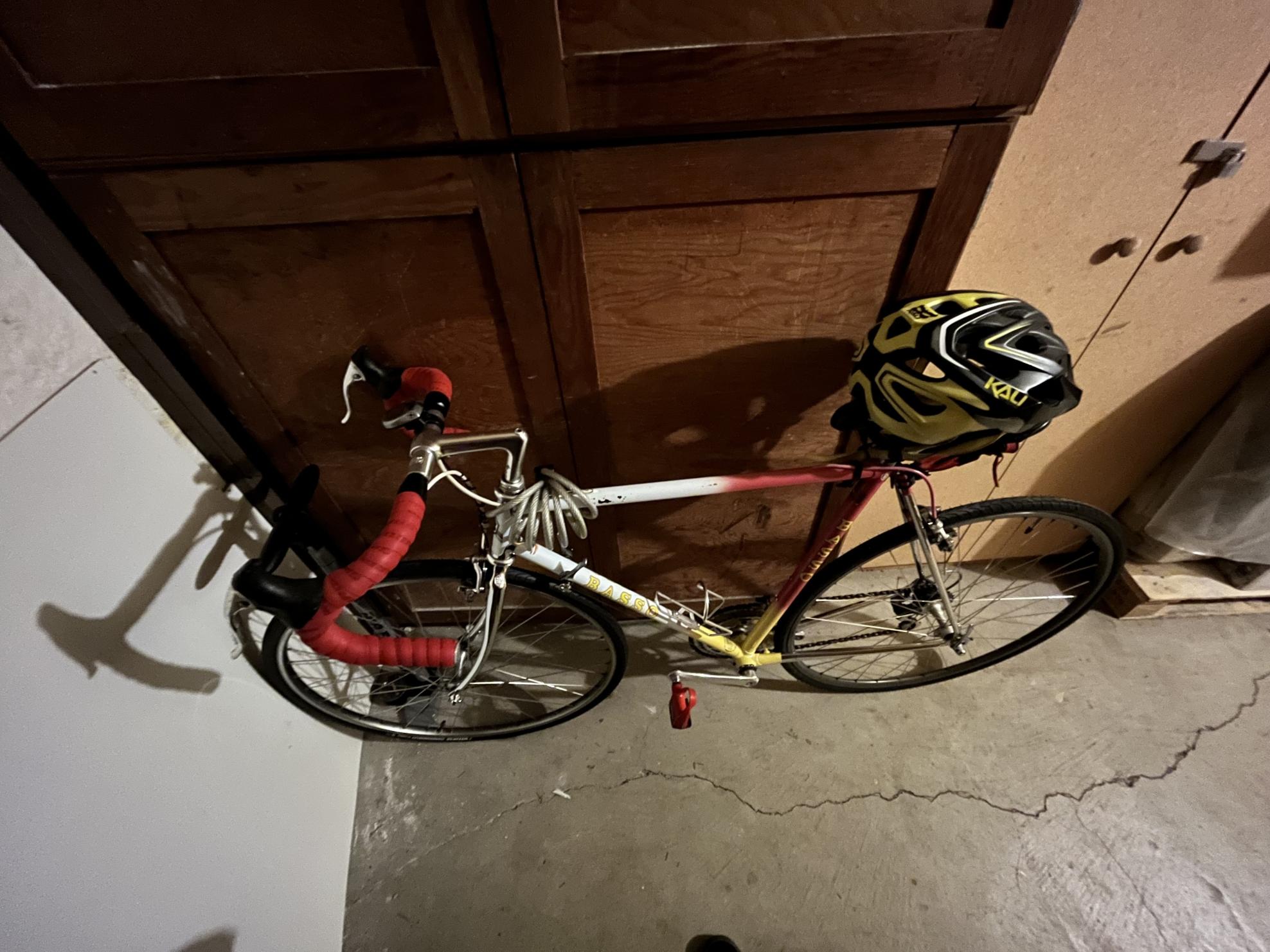 Basso Yellow or Gold, Red, and White