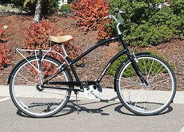 2009 Electra Bicycle Company Townie  Black