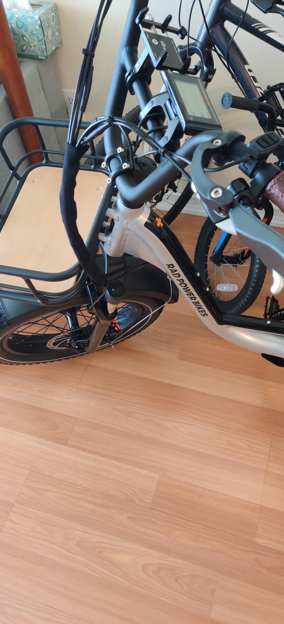 2022 Rad Power Bikes Radrunner plus Silver, gray or bare metal