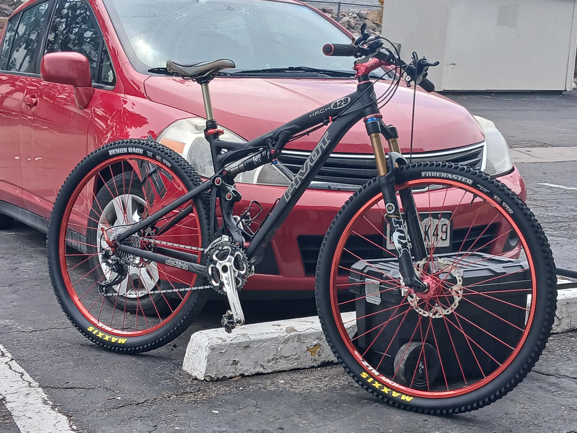 2016 All City Mach429 Black, Red, and Yellow or Gold