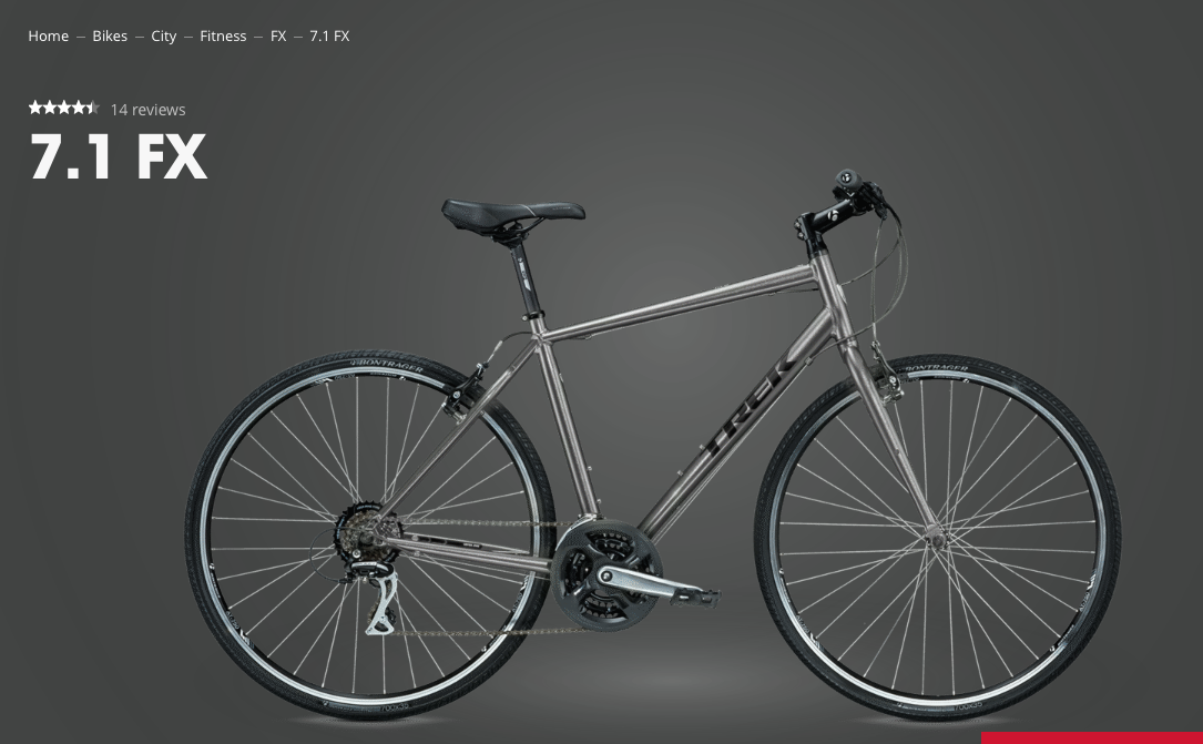 2015 Trek A2 15 7.1 FX Silver or Gray