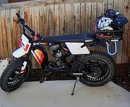 2021 Super73 RX - RSD Edition Black and Red