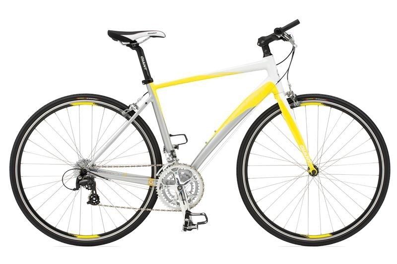 2009 Giant Dash 3 Yellow or Gold, Silver or Gray, and White