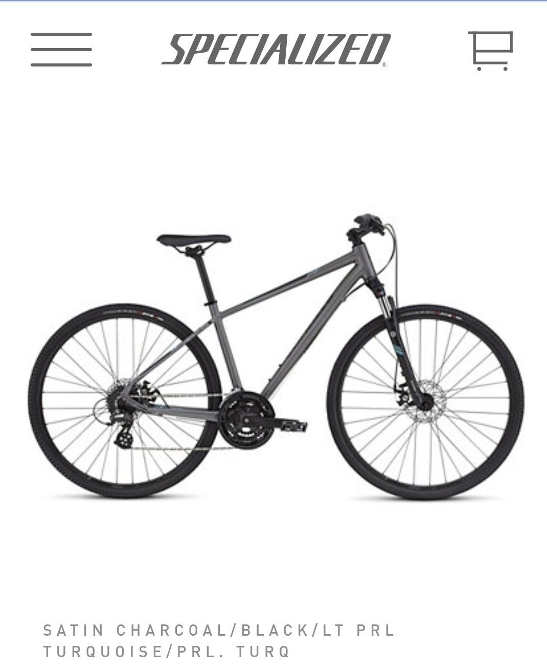 2016 Specialized Ariel Silver or Gray