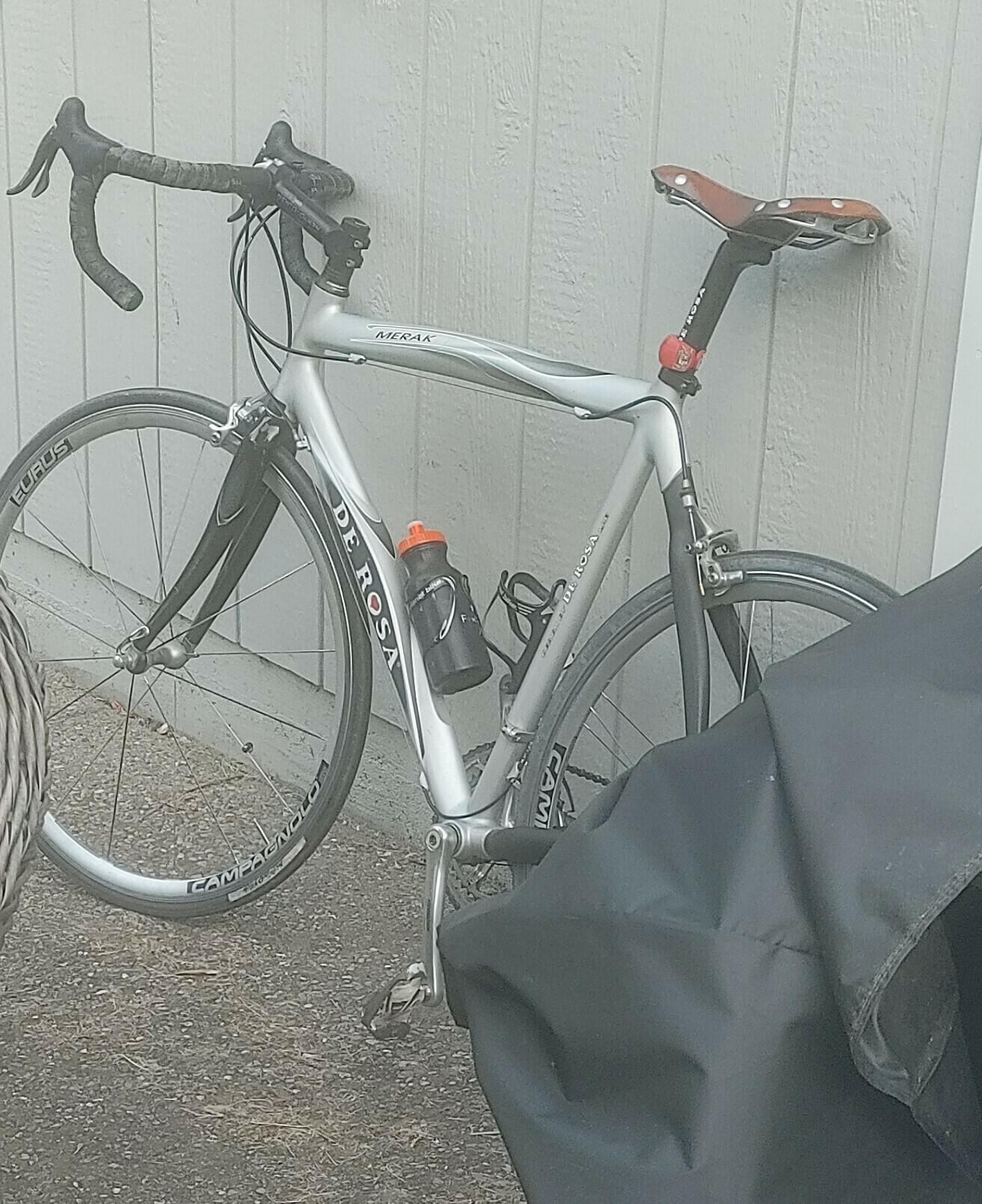 2007 De Rosa Merak Silver, gray or bare metal