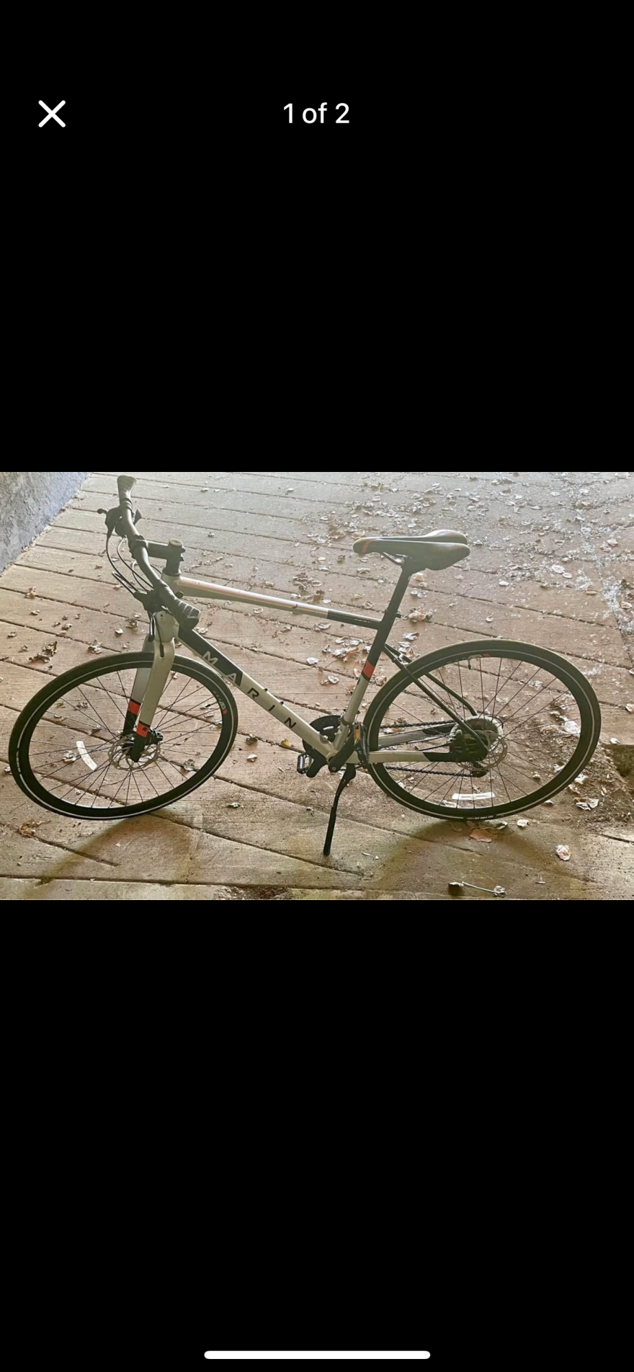 2021 Marin Bikes Fairfax 3 Silver, gray or bare metal