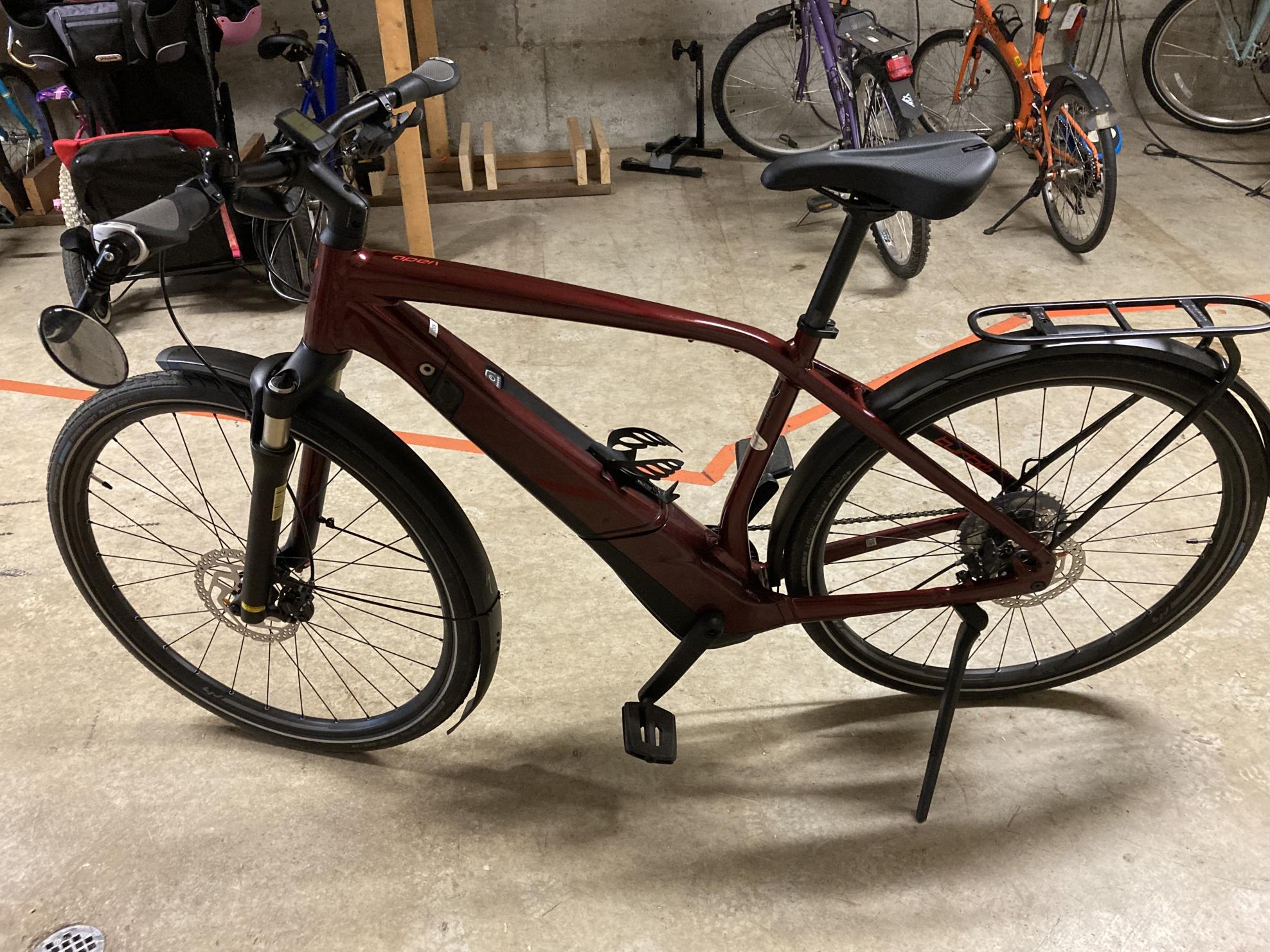 2020 Specialized Vado 4 CL3 Large Top Tube Red