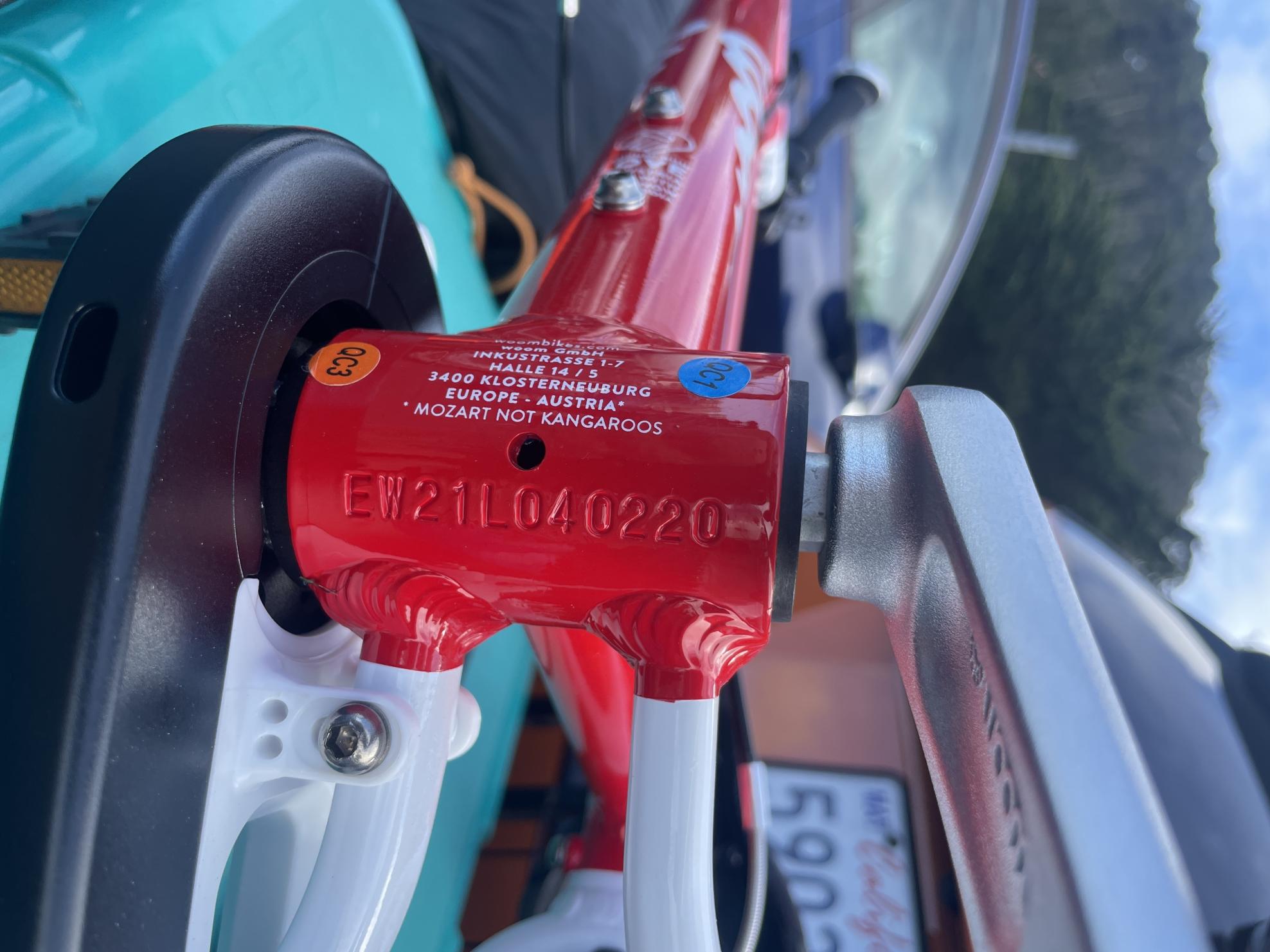 2022 Woom Woom 3 Red