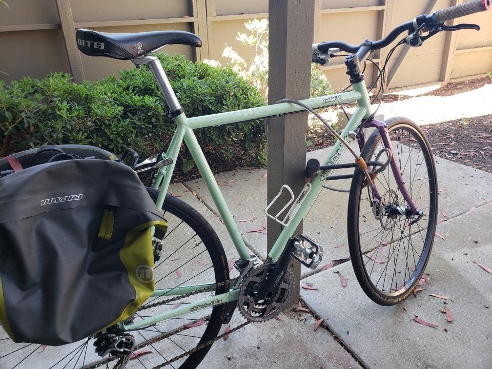 2017 Surly Straggler Green and Purple