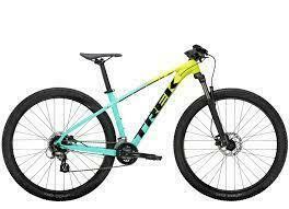 2022 Trek Marlin 5 MI 29 Volt to Miami Green Fade Blue, Yellow or Gold, and Green