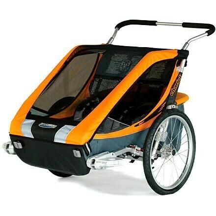 Chariot Cougar 2 bike trailer Orange