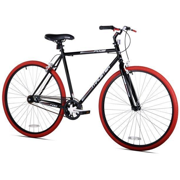 Fixie Kent thruster 700c Black, Red, and White