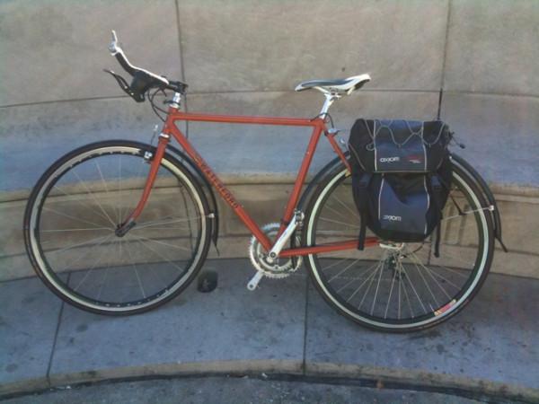 2000 Waterford Precision Cycles X-11 / Cyclocross Frameset - Reynolds 531 bicycle Orange