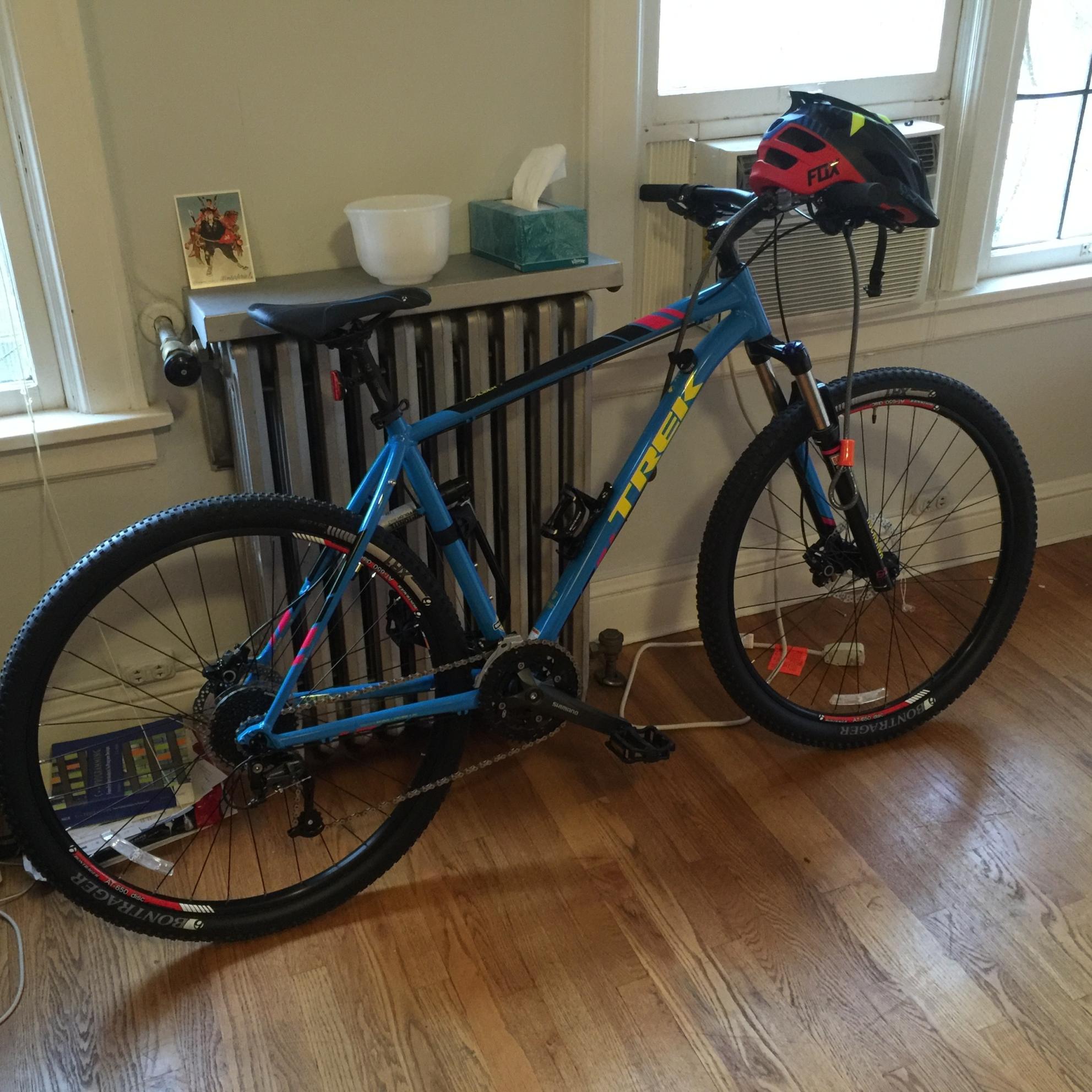 2014 Trek Blue and Yellow or Gold