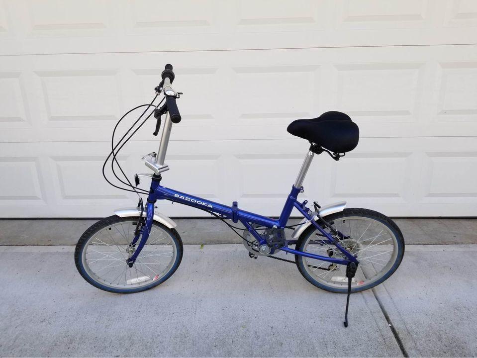 2012 Bazooka Folding bike Blue