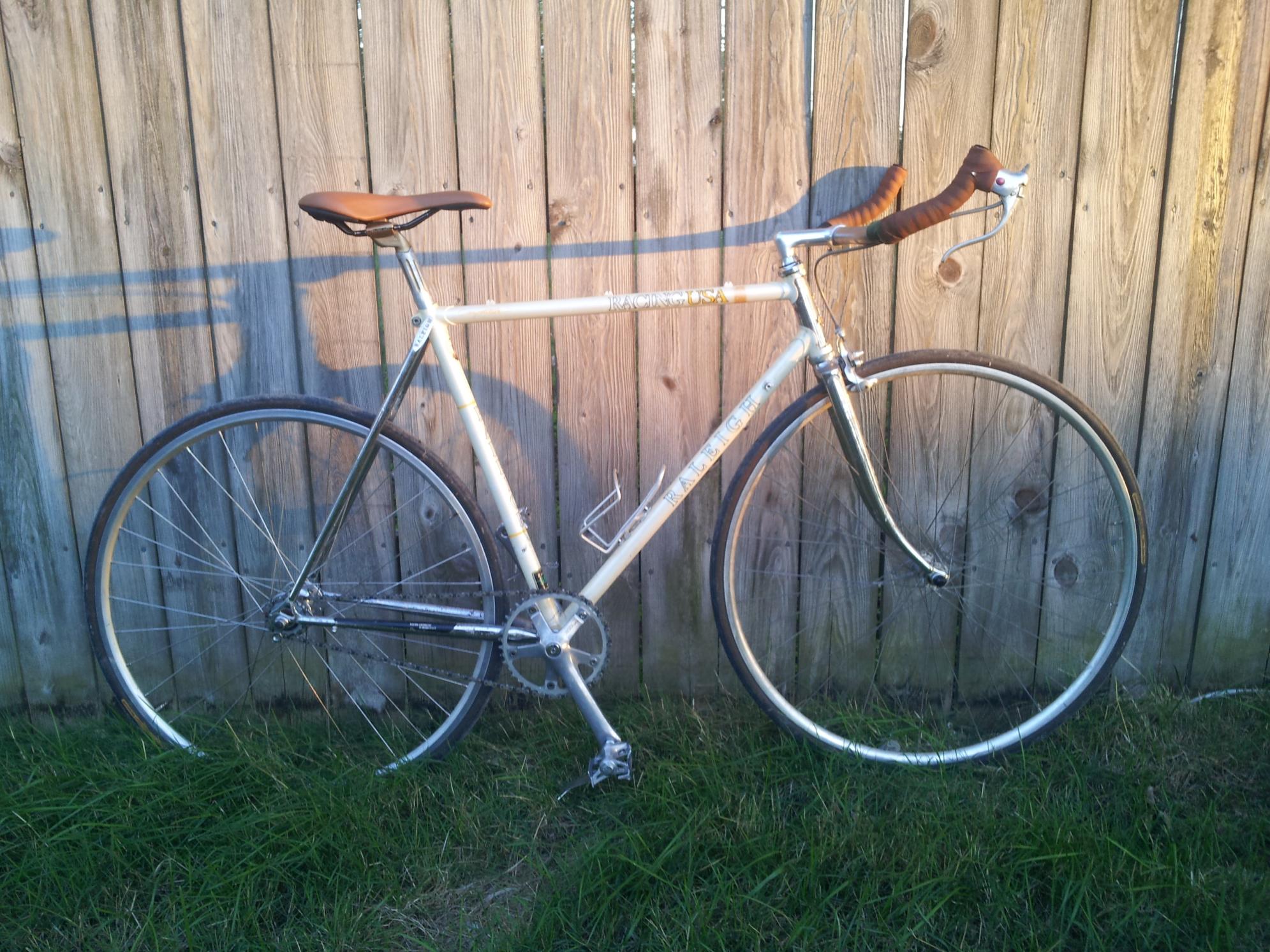 1986 Raleigh Continental  White