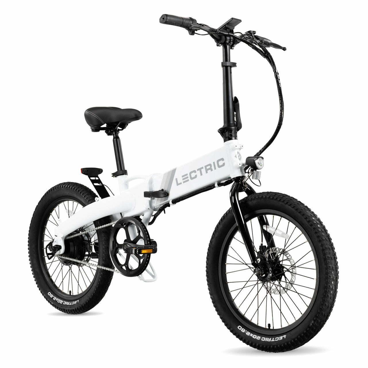 2024 Lectric eBikes XP Lite Folding Bikes White