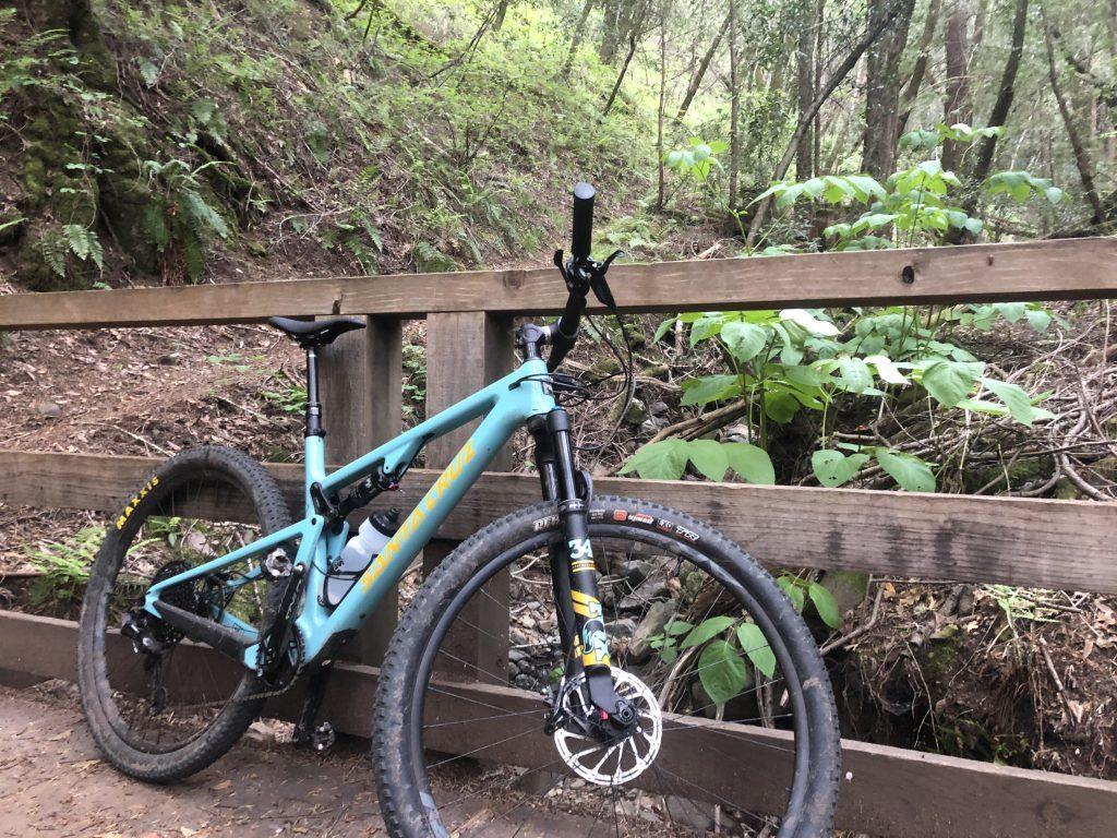 2020 Santa Cruz Blur Teal