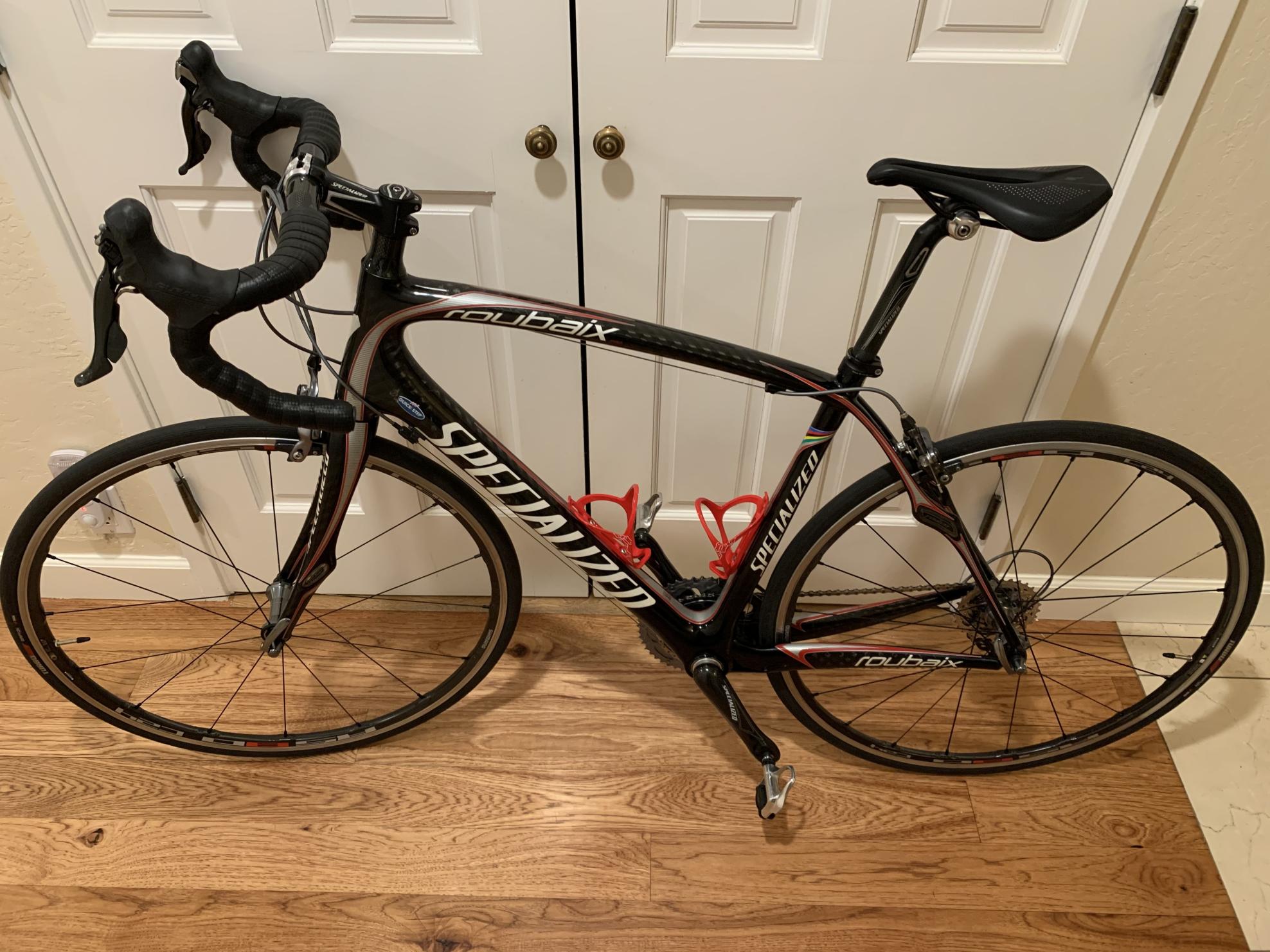 2010 Specialized Roubaix Pro Dura-Ace Black and Red