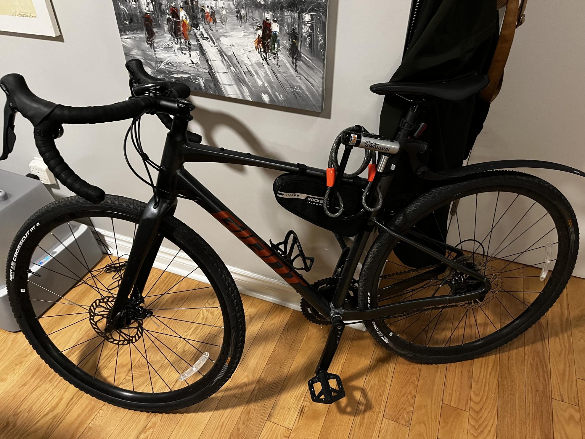 2017 Giant Revolt 2 Black and Orange