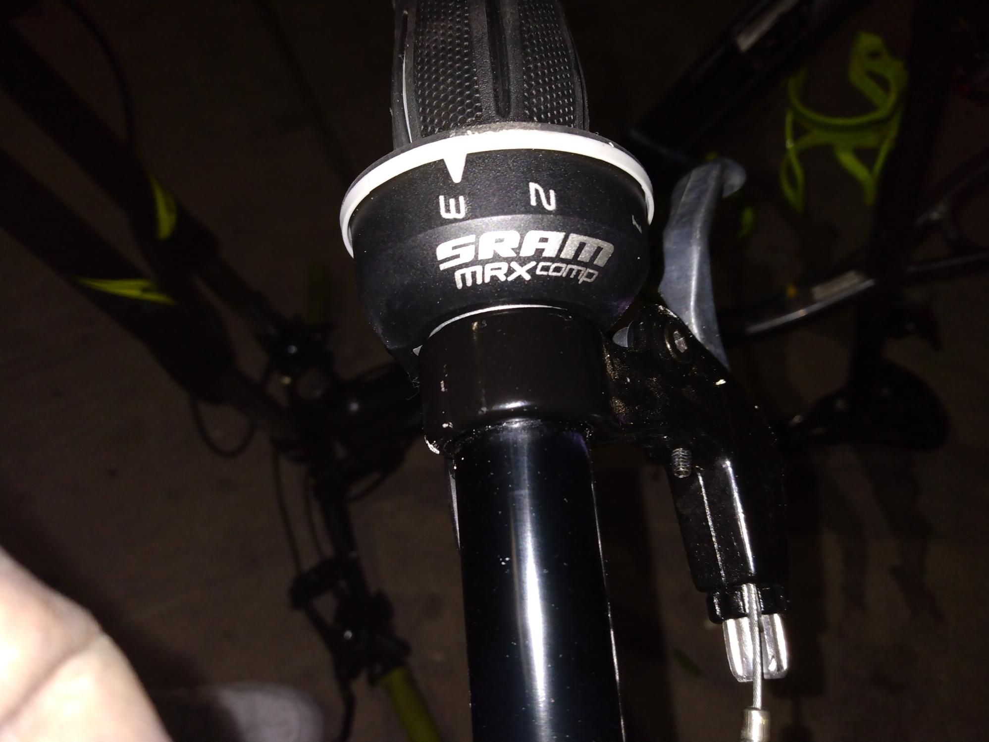 2002 Specialized Hotrock A1 FS 26 White, Red, and Black