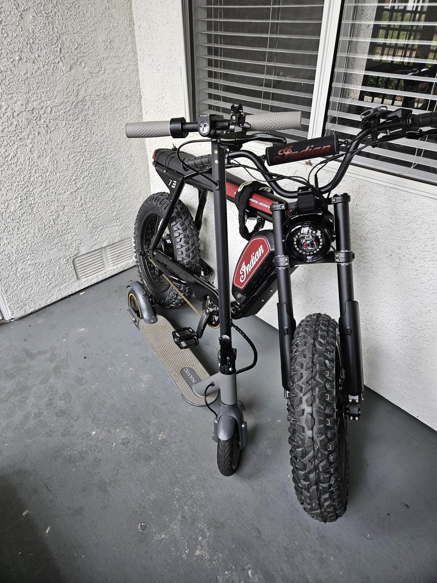 2024 Super73 S2 Indian Black and Red