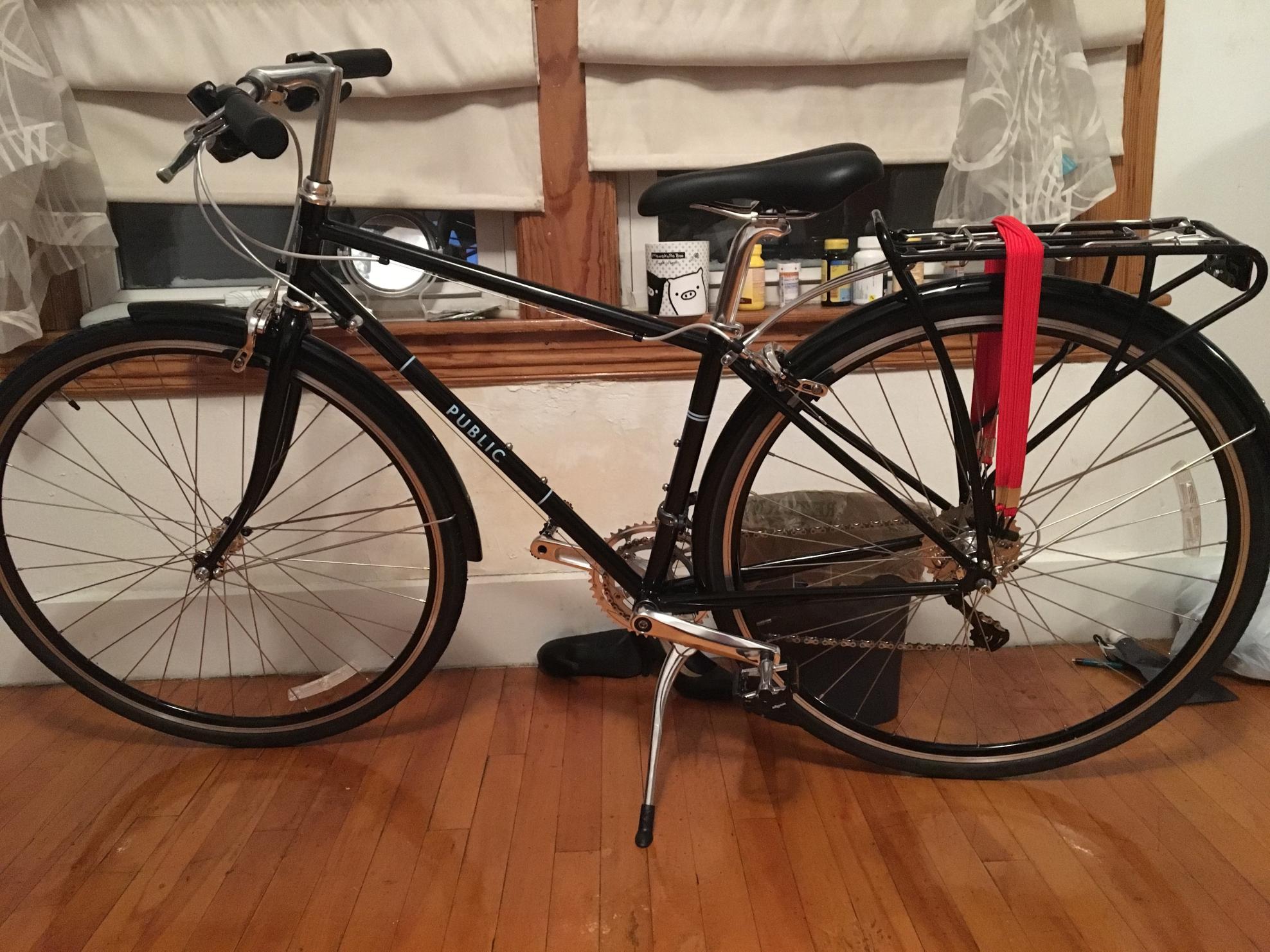 2016 PUBLIC bikes R16 Black and Blue