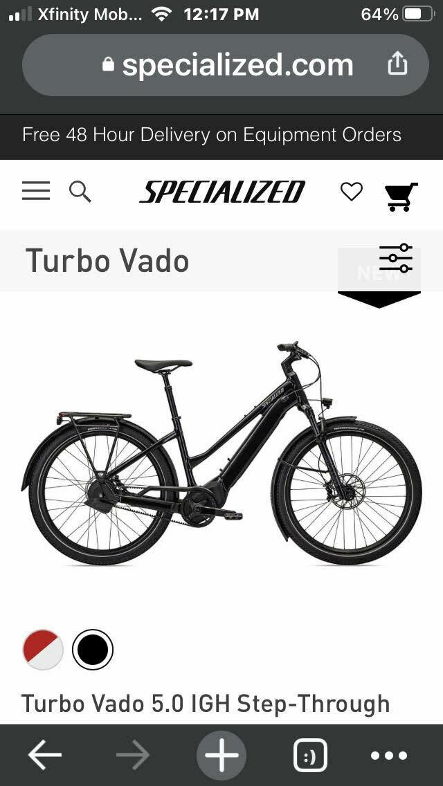 Specialized Vado Black