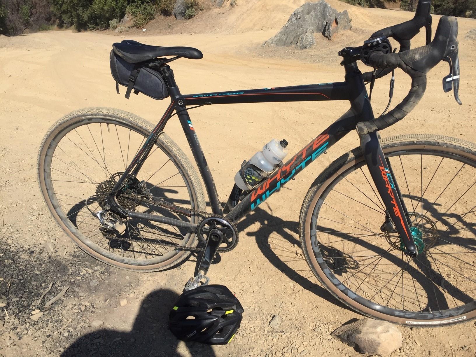 Whyte Saxon Cross Black, Orange, and Blue