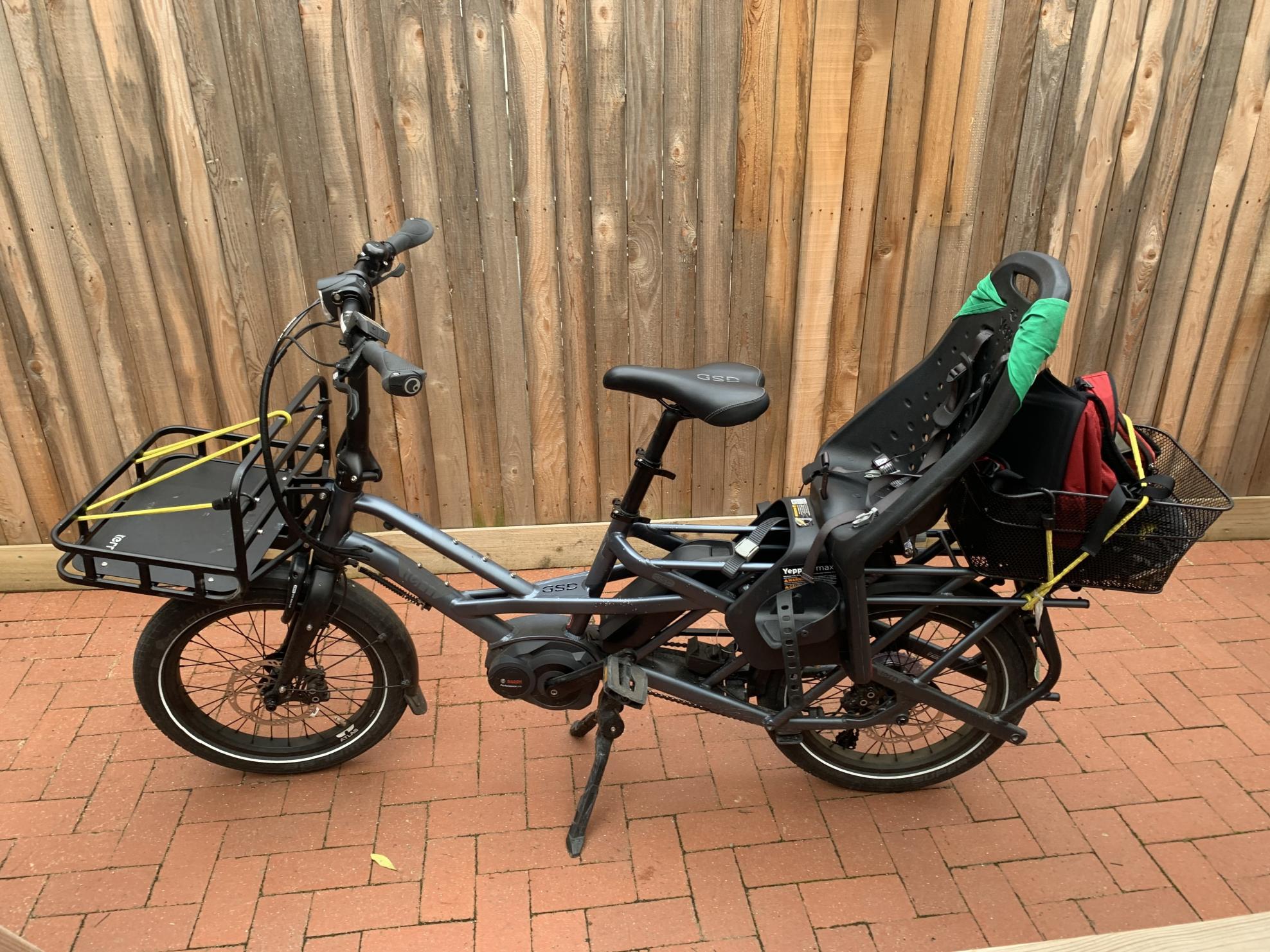 2019 Tern GSD 400Wh - Matte Silver Blue Matt Blue