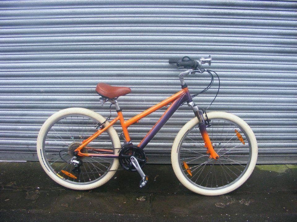 custom built unknown  Orange and Purple