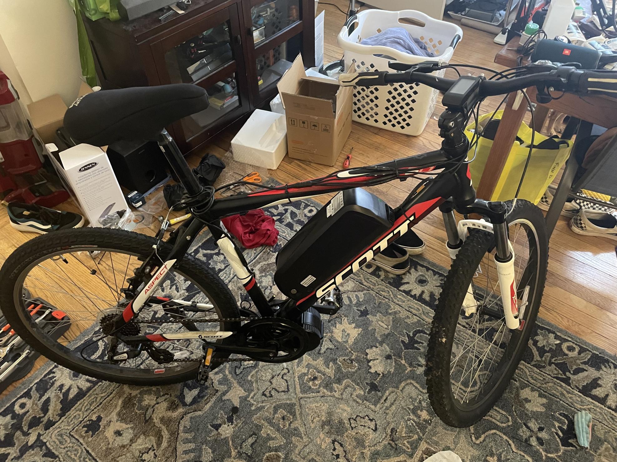 2011 SCOTT Aspect 60 Black, Red, and White