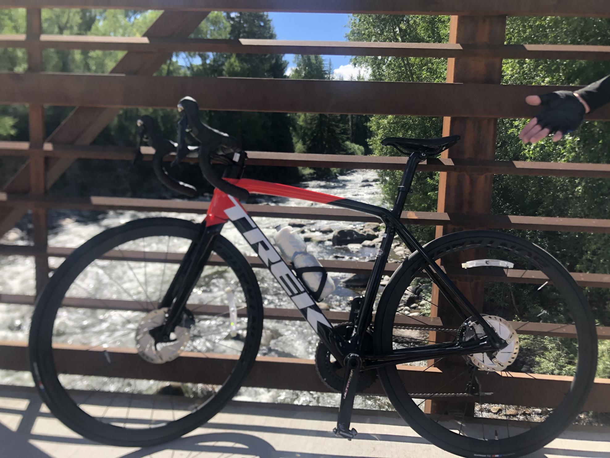 2020 Trek Red, Black, and White