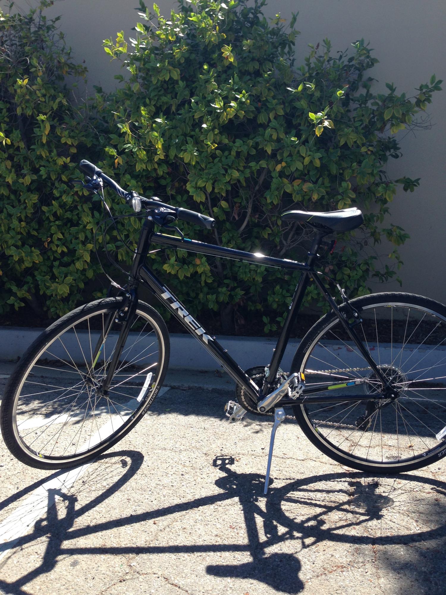 2014 Trek 7.2 FX  Black and Green