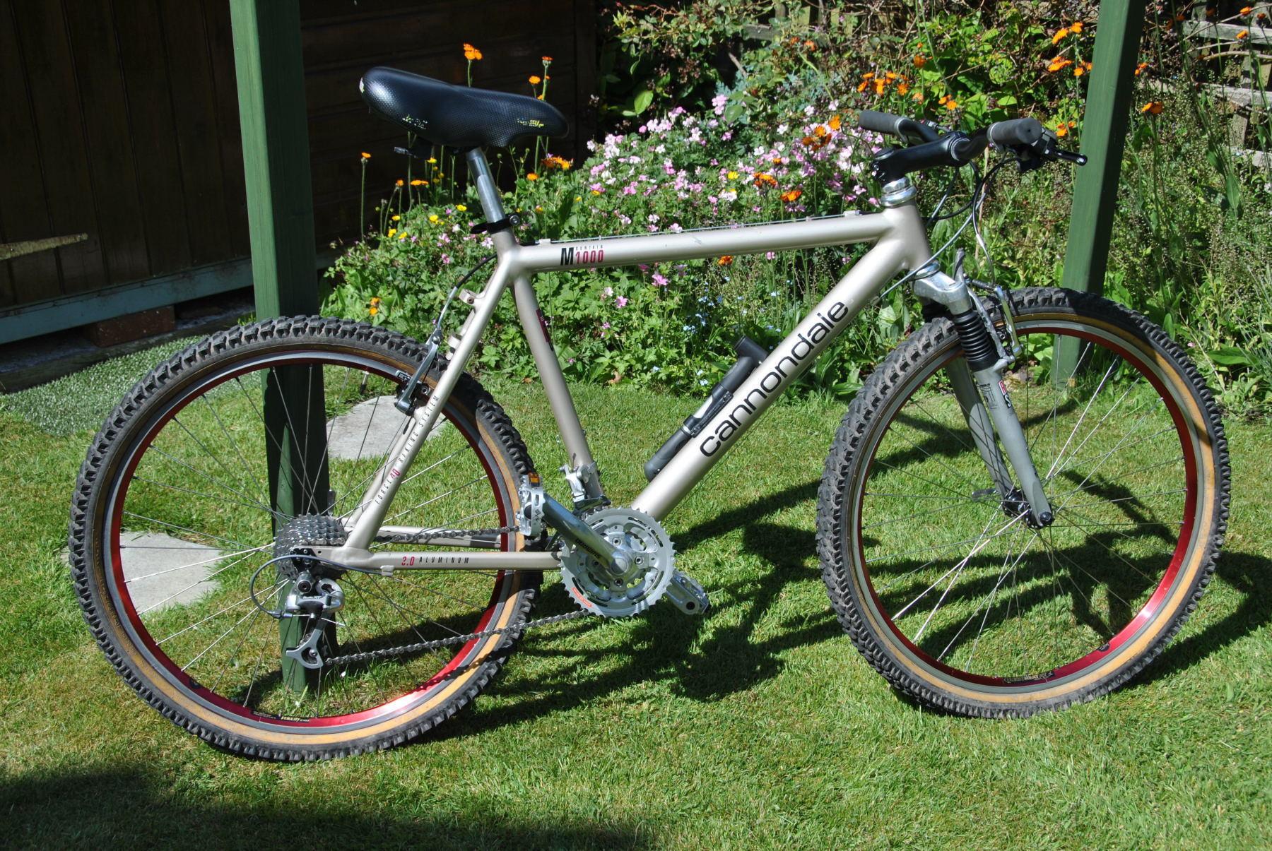 1992 Cannondale Silver or Gray