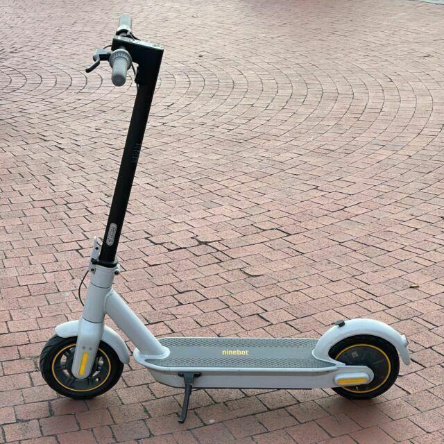 Segway Ninebot Max G30LP e-scooter Silver, gray or bare metal