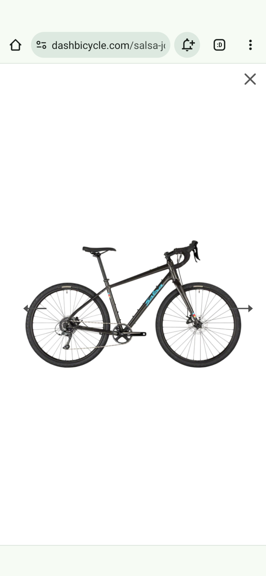 2022 Salsa Journeyer Advent 650b Black and Blue