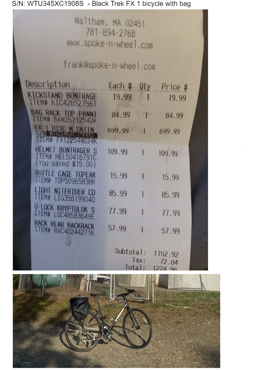 Trek FX 1 Disc Black