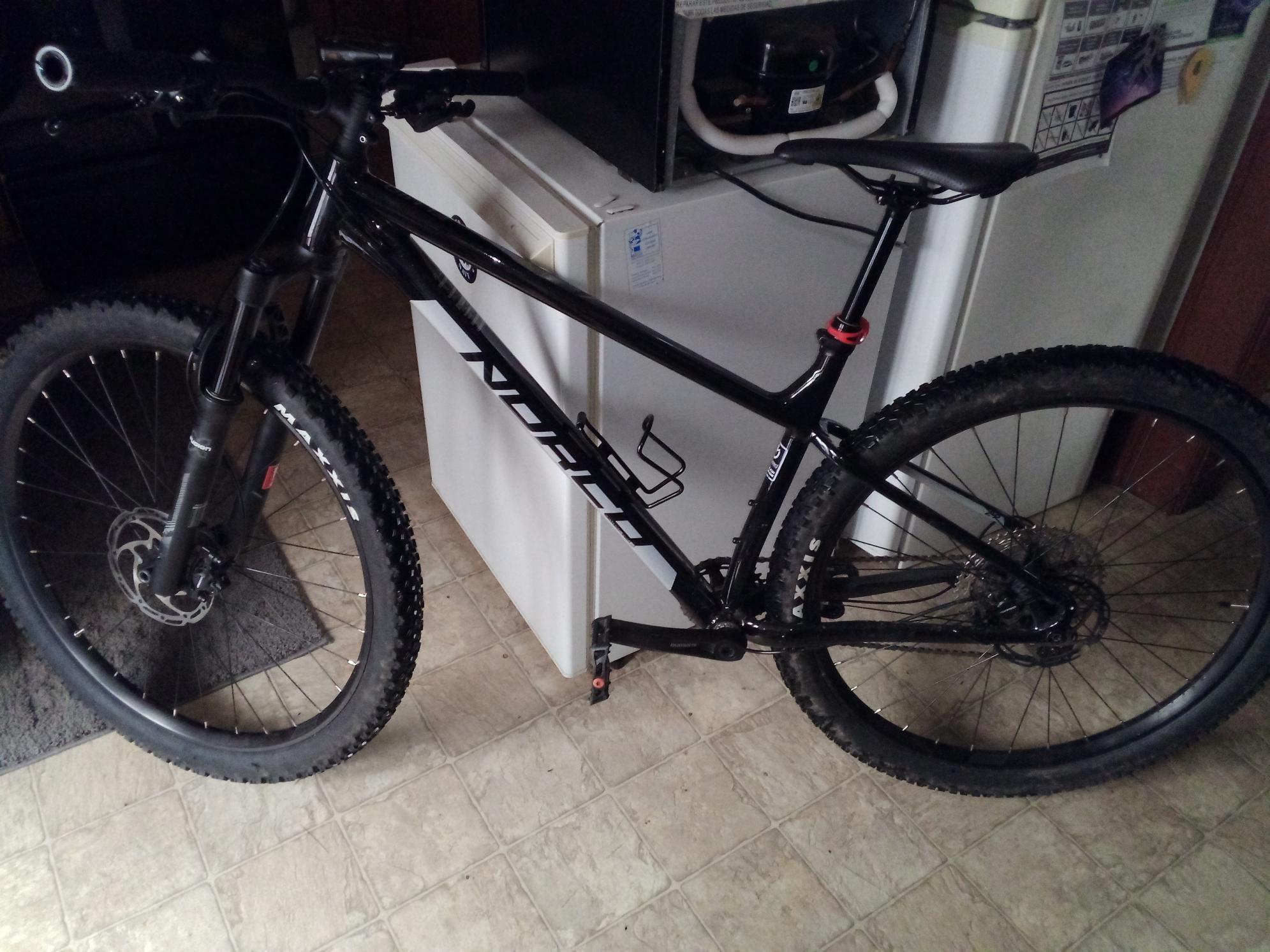 2021 Norco Bikes Fluid 1 Black and Silver, gray or bare metal