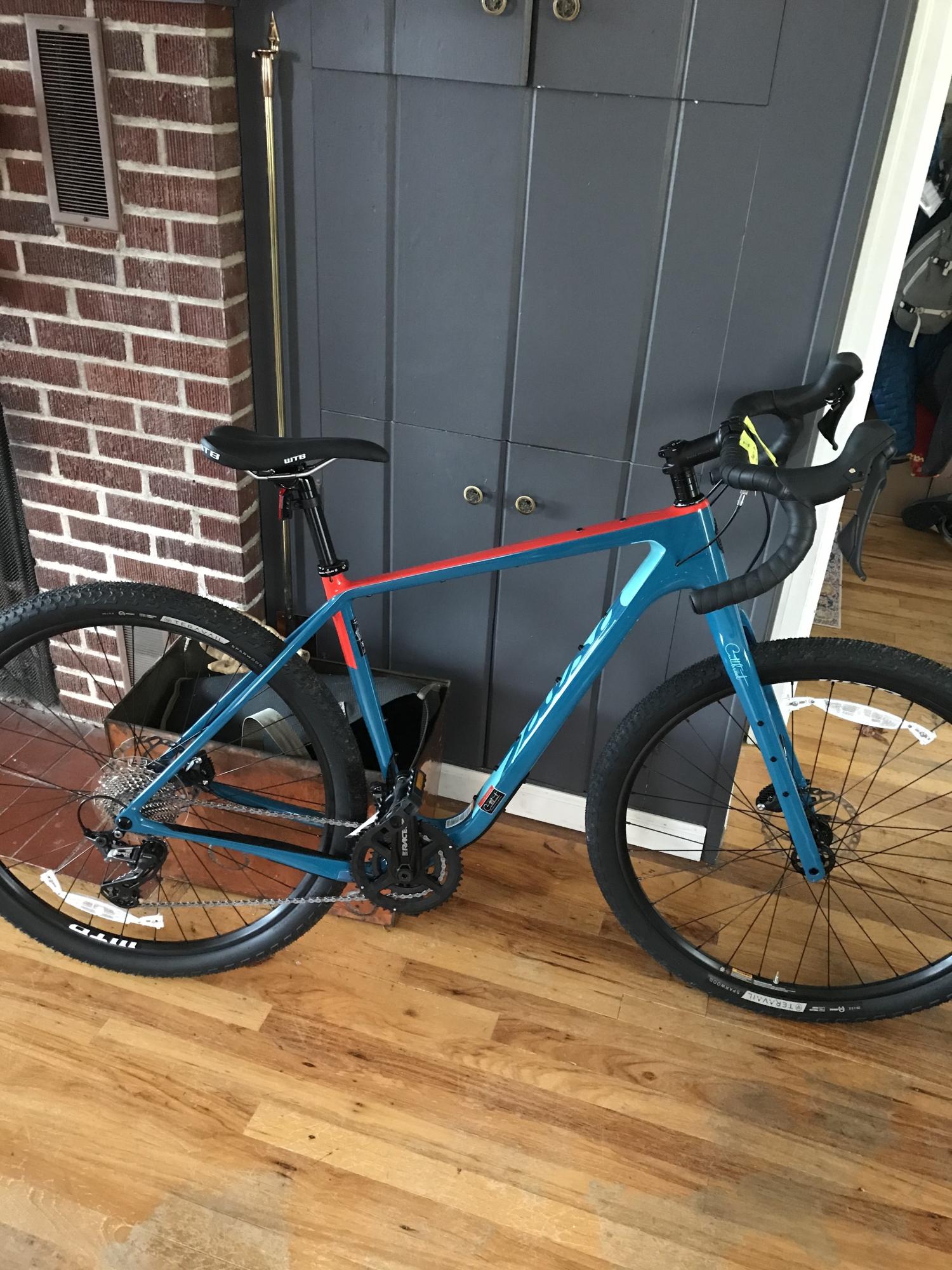 2019 Salsa Cutthroat Teal and Blue