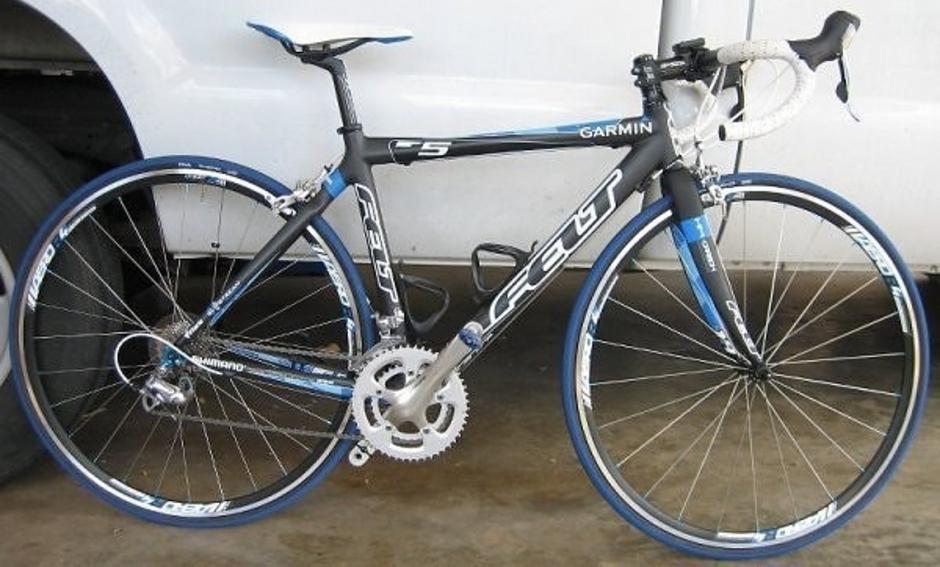 2012 Felt F5 Garmin Black and Blue
