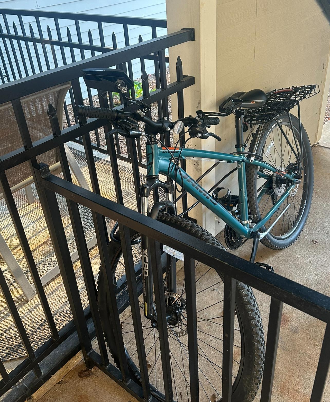 2021 Jamis Step over 6061 aluminum Blue and Green