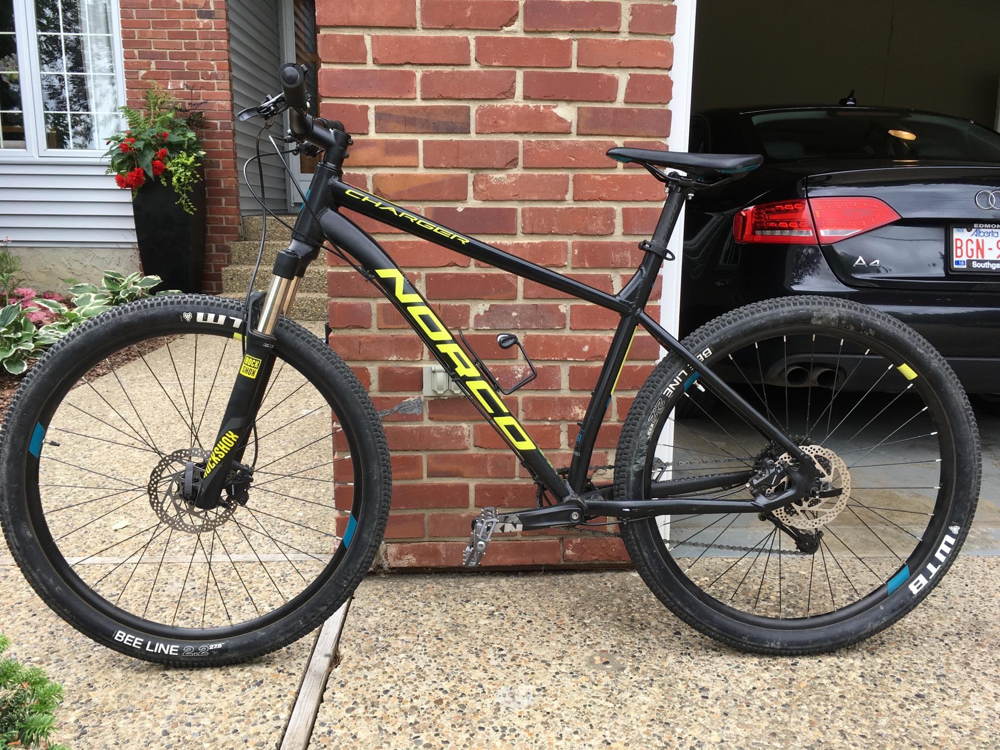 2017 Norco Bikes Charger 7.2 tandem Black