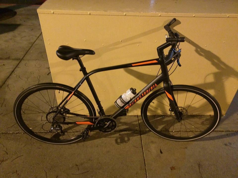2016 Specialized Sirrus Comp Disc Black and Orange