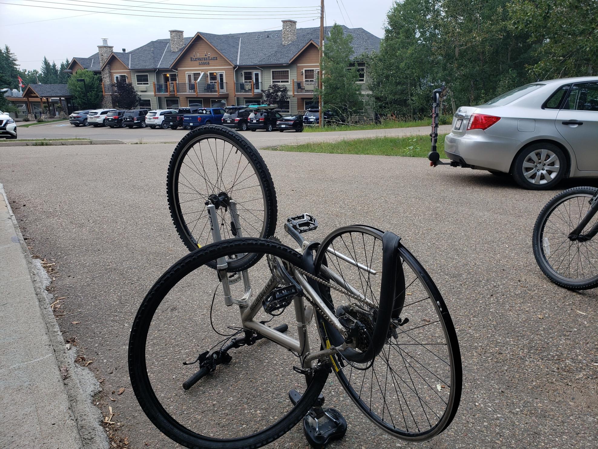 2004 Rocky Mountain Bicycles Fusion Silver, gray or bare metal