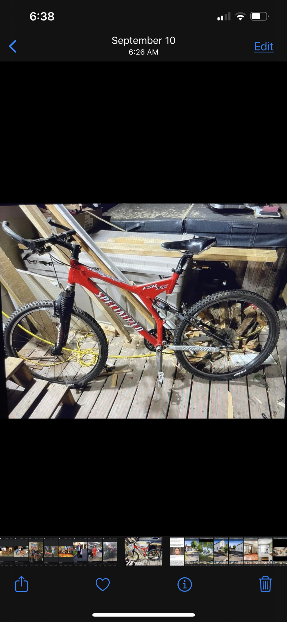 2002 Specialized Stumpjumper FSRxc Comp Red