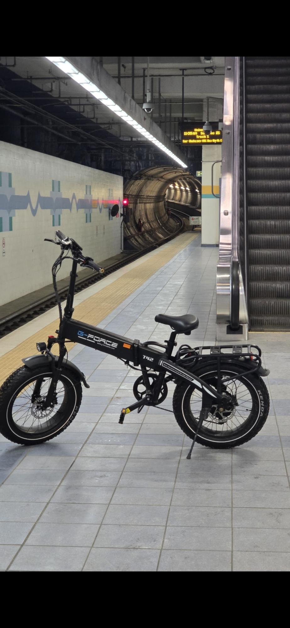 2024 G-Force Electric Big Fat Tire Black