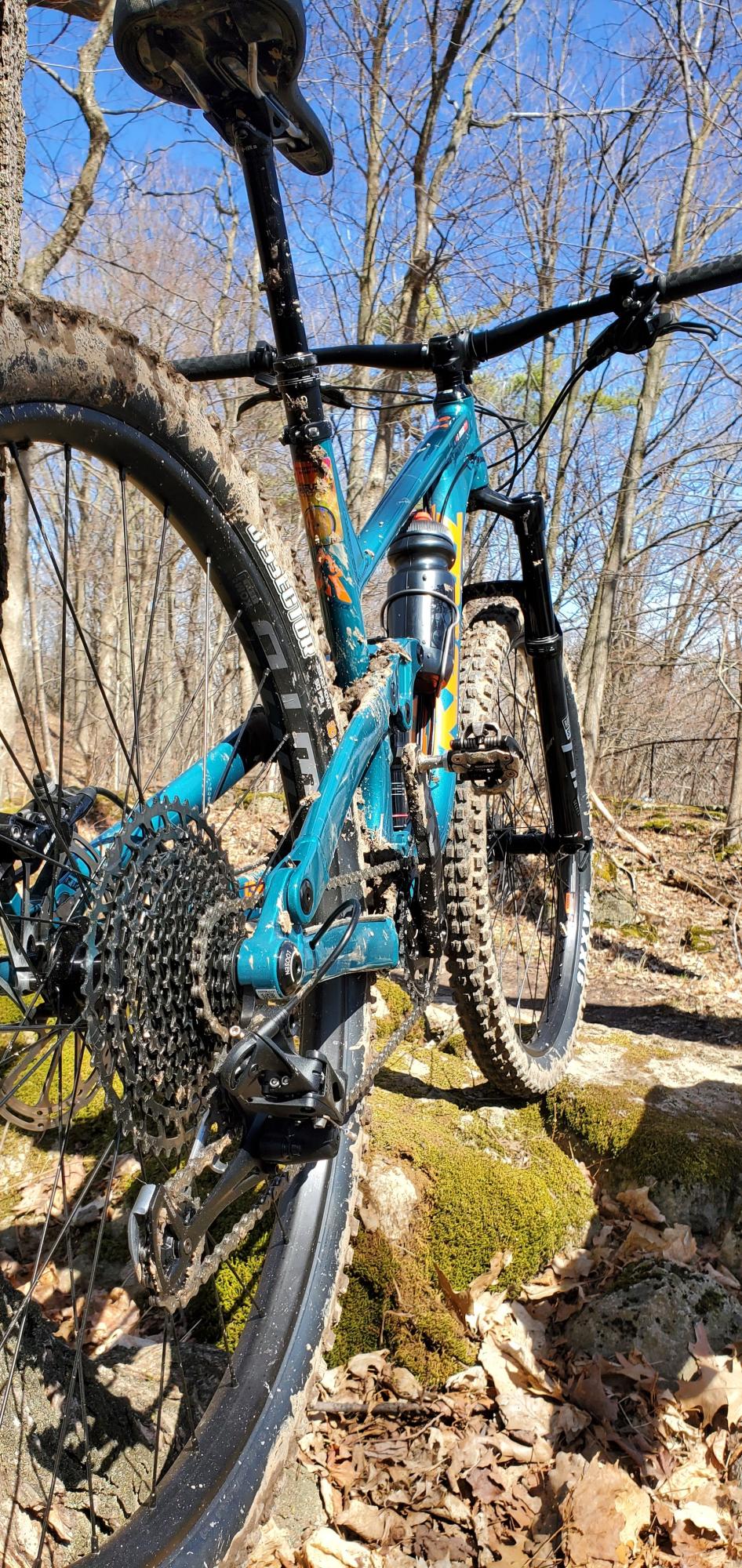 2021 Kona Process 134 DL Green and Orange