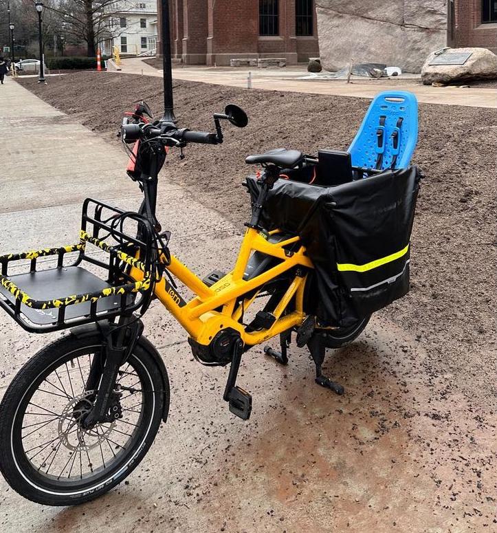 2022 Tern GSD cargo bike (rear storage) Orange